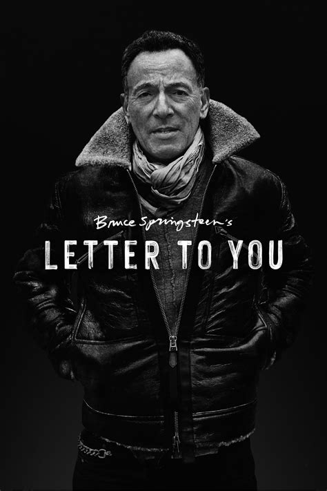 bruce springsteen imdb|bruce springsteen's letter to you.